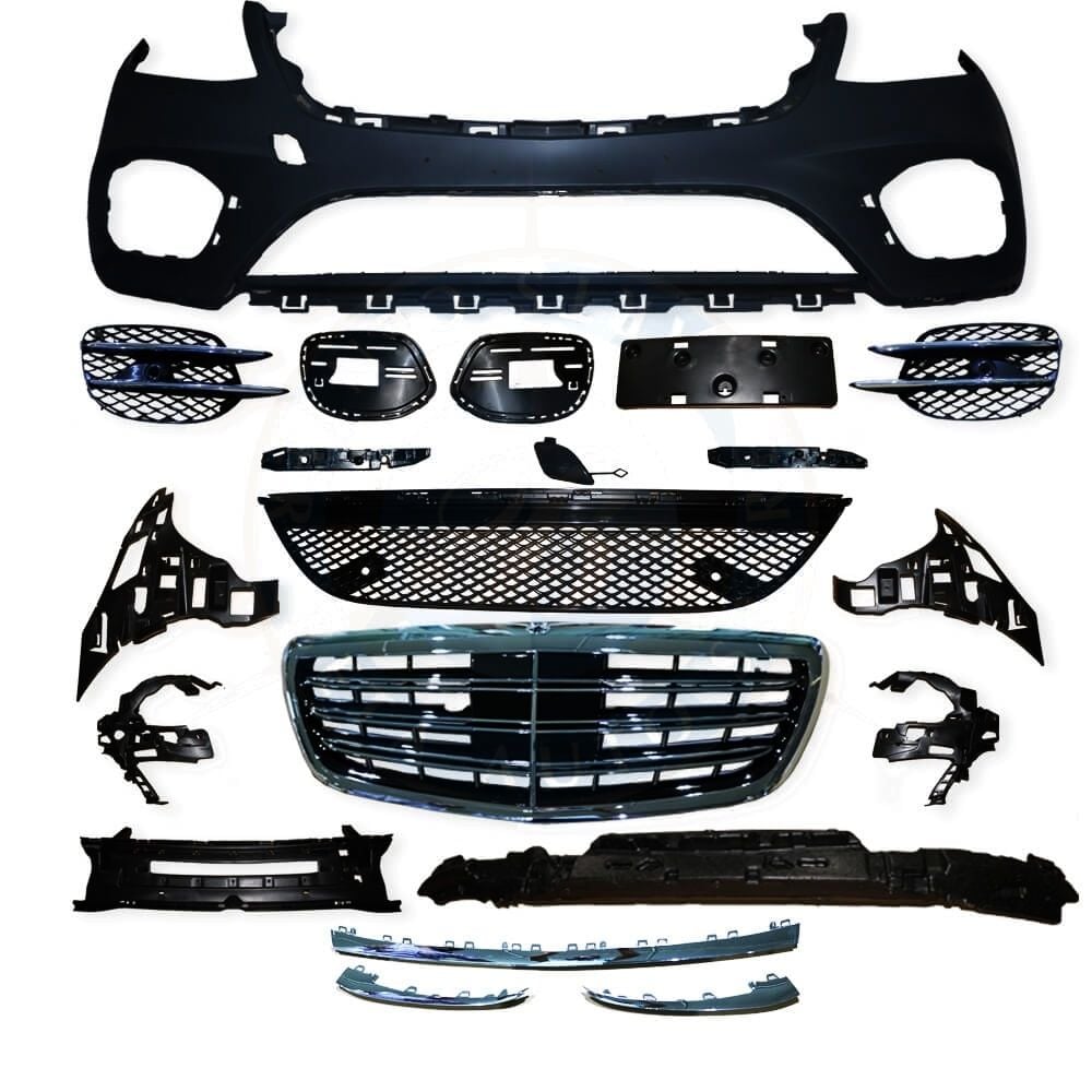 Mercedes w222 s400 ön tampon ve panjur seti