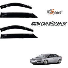 Ford Focus Krom cam rüzgarlığı 1.2mm 2005 4'lü / CARU446