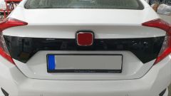 Honda civic fc5 uyumlu bagaj kapağı üst kaplaması siyah 2016 / 2021
