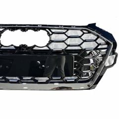 Audi a4 s4 ön panjur ızgara krom siyah 2019 / 2023