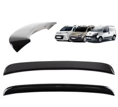 Citroen nemo bagaj üstü spoiler siyah boyalı plastik