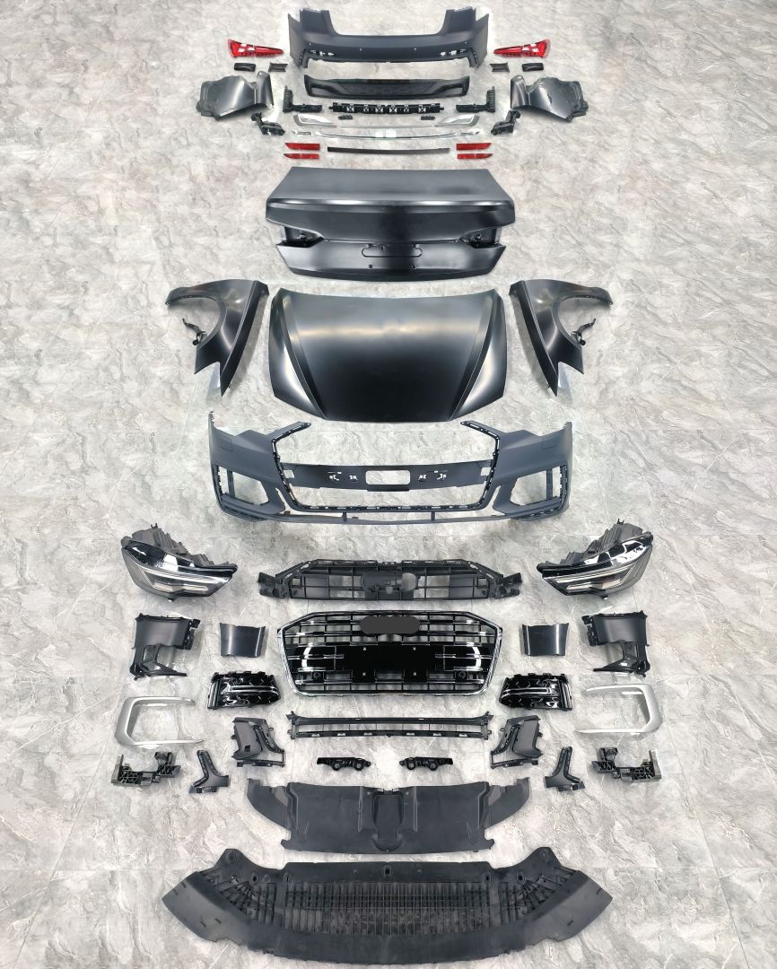 Audi a6 c7 to c8 dönüşüm body kit tampon seti 2012 / 2018