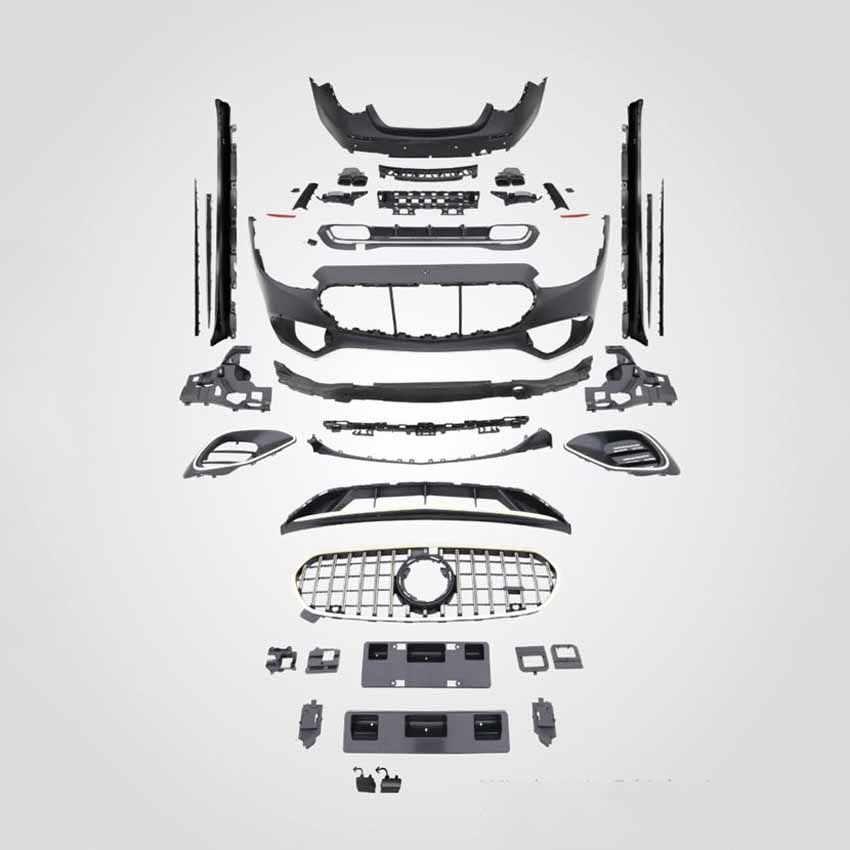 Mercedes w223 s63 body kit tampon seti komple