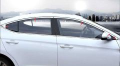 HYUNDAI ELANTRA 2016-2018 CAM ÇITASI NİKELAJ 10 PARÇA