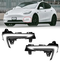 Tesla model y sis farı drl led lambası ledli