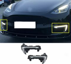 Tesla model y sis farı drl led lambası ledli