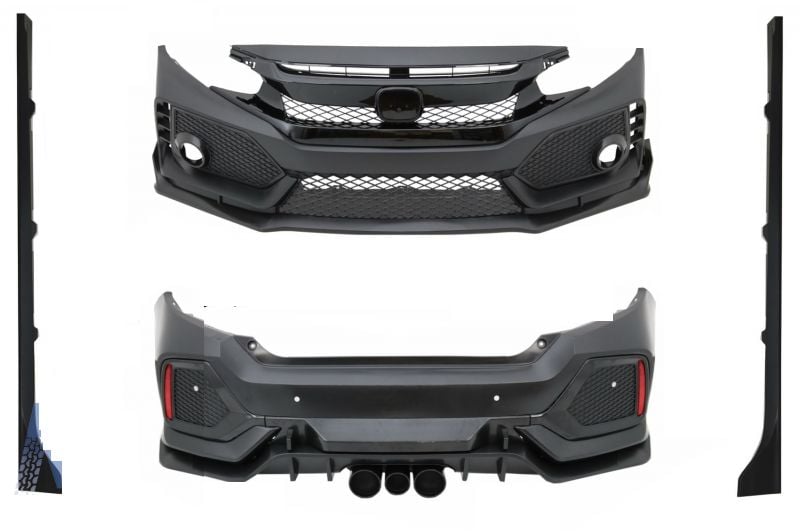 Honda civic fc5 typer body kit tampon panjur seti sedan 2016 / 2021