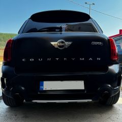 Mini cooper r60 countryman egzoz ucu çiftli karbon akrapoviç 100mm