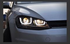 Vw golf 7 ön far bi-xenon 2012 / 2016 R krom full led