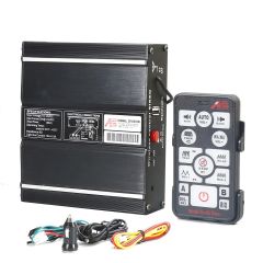 Polis itfaiye ambulans sireni uzaktan kumandalı wireless ampfili çakar girişli