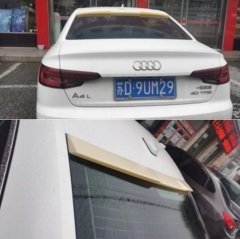 Audi a4 cam üstü spoiler boyasız yarasa 2016+