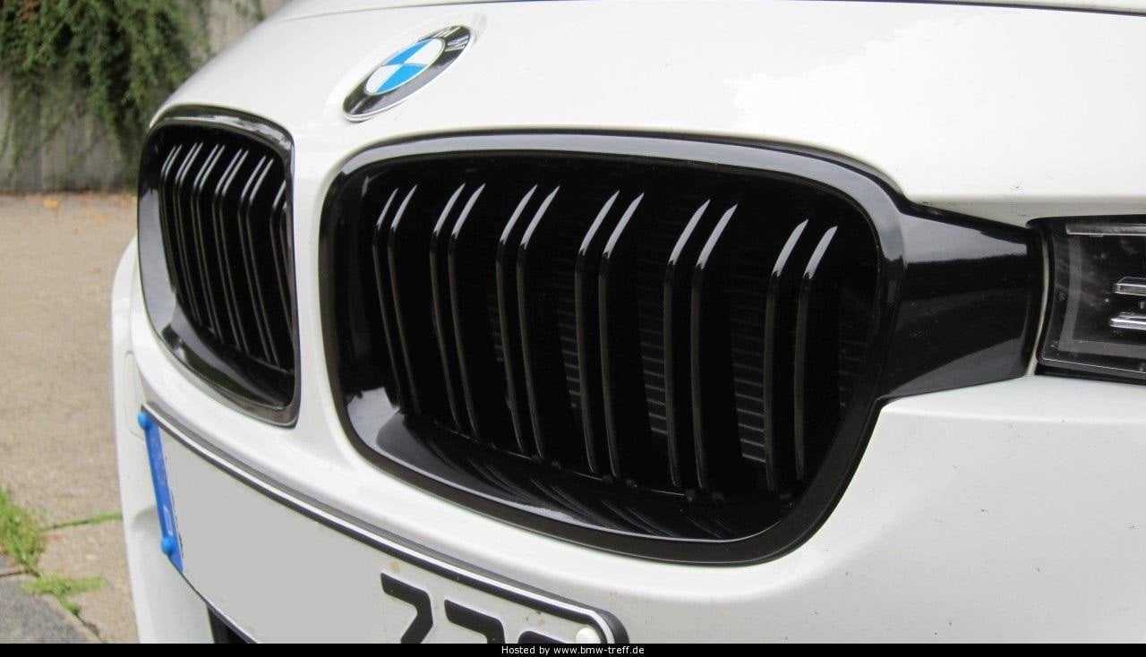 Bmw F30 ön panjur böbrek m3 f80 model piano black