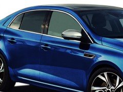 Renault megane 4 sedan cam çerçevesi kenar çıtası krom tamtur 12 parça
