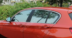 Bmw f20 cam çerçevesi kenar çıtası krom tamtur 8parça
