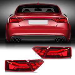 Audi a5 b8 stop lambası ledli kırmızı b9,5 görünüm 2008 / 2012
