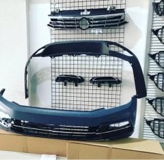 Vw passat b8 rline body kit tampon seti komple 2015+