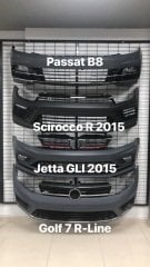Vw passat b8 rline body kit tampon seti komple 2015+