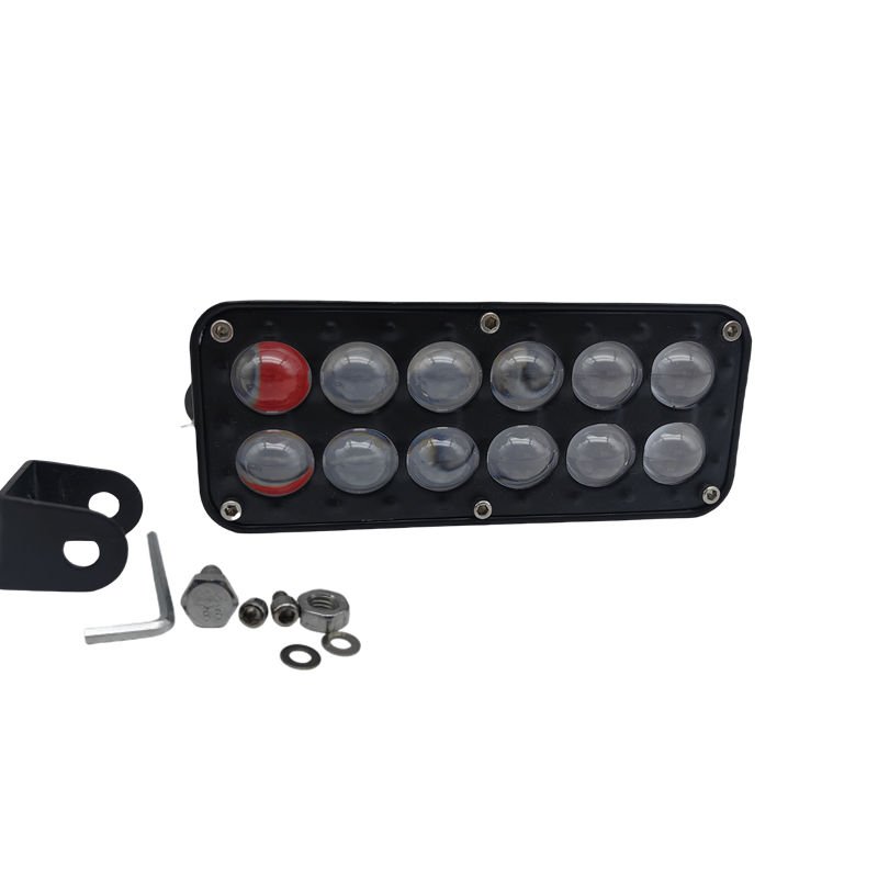 Space Offroad sis lambası kırmızı-mavi-beyaz -sarı çakarlı / beyaz sarı flaş /  LASS382