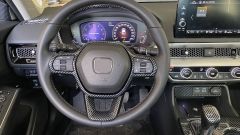 Honda civic direksiyon kaplama seti karbon 2 parça 2022+ için uygundur