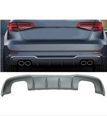 Audi a3 hb s3 difüzör ve egzoz ucu seti 2017+