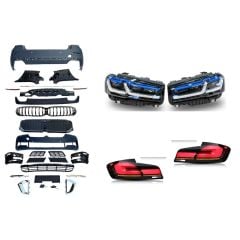 Bmw g30 luxury lci body kit dönüşüm kiti seti 2017 / 2020