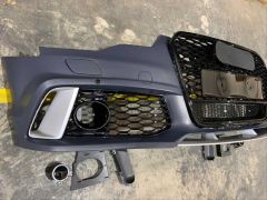 Audi a6 rs6 ön tampon ve panjur seti  2012 / 2014