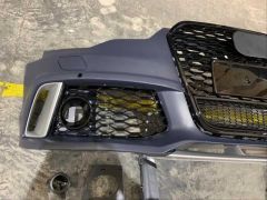 Audi a6 rs6 ön tampon ve panjur seti  2012 / 2014