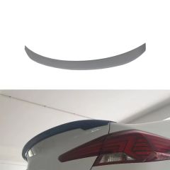 Hyundai elantra bagaj üstü spoiler pianoblack boyalı 2018 / 2021