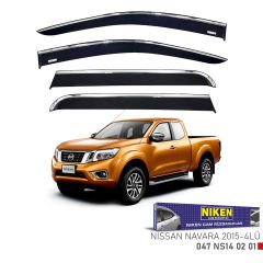 Nissan navara cam rüzgarlığı kromlu 2016+ niken