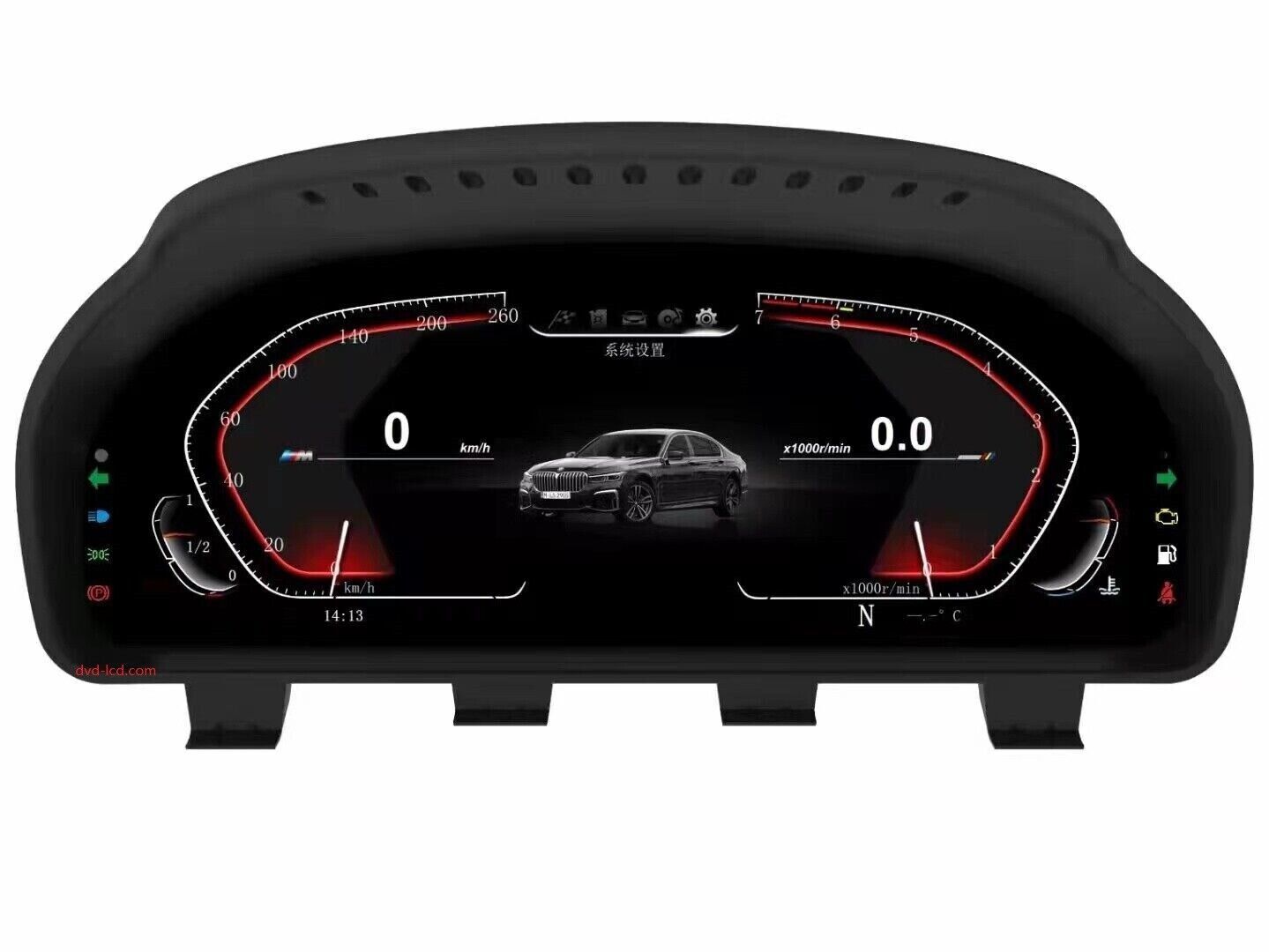 Bmw f30 f32 f36 hayalet ekran dijital gösterge paneli 2012 / 2018