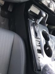 Honda civic uyumlu  vites kenar kaplaması 2 parça siyah 2022+