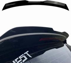 Renault clio 4 bagaj üstü spoiler pianoblack boyalı 2012 / 2019