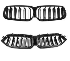 Bmw g30 lci m5 ön böbrek panjur piano black 2020 / 2024 f90 lci