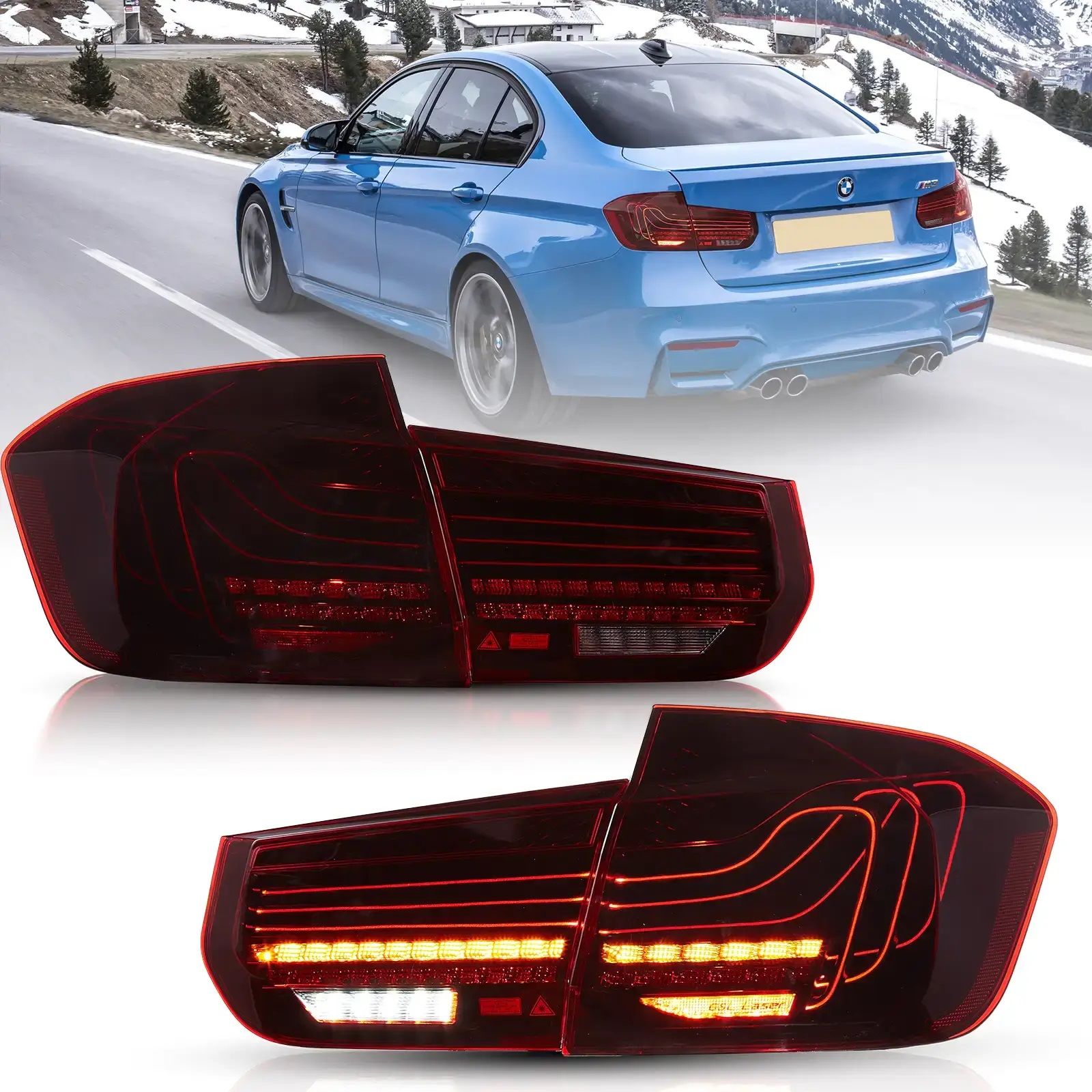 Bmw f30 stop lambası laser model 2012 / 2018