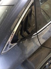 Honda civic uyumlu  kelebek cam kaplaması siyah 2022+