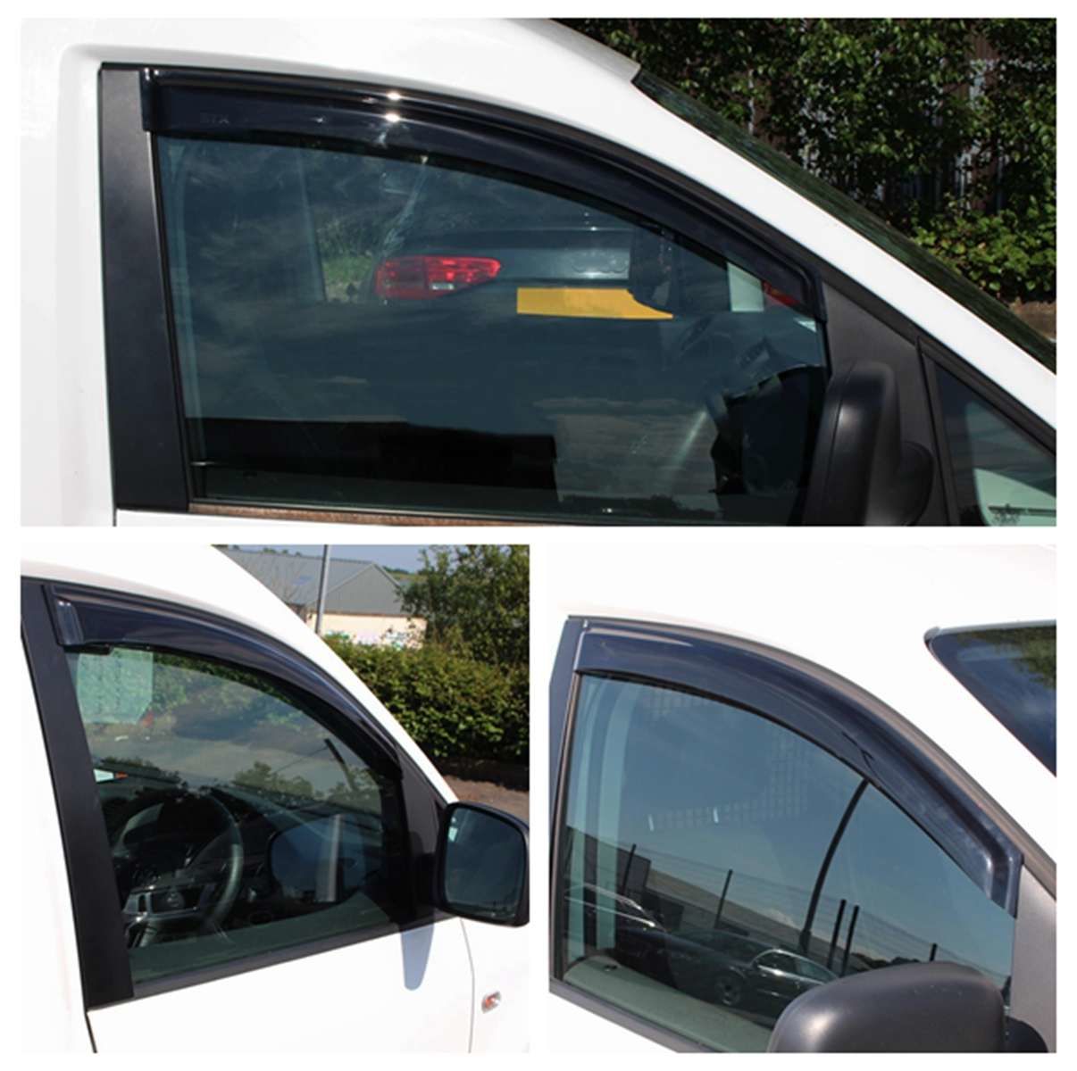 Vw caddy cam rüzgarlığı niken 2020+ (kromsuz model)