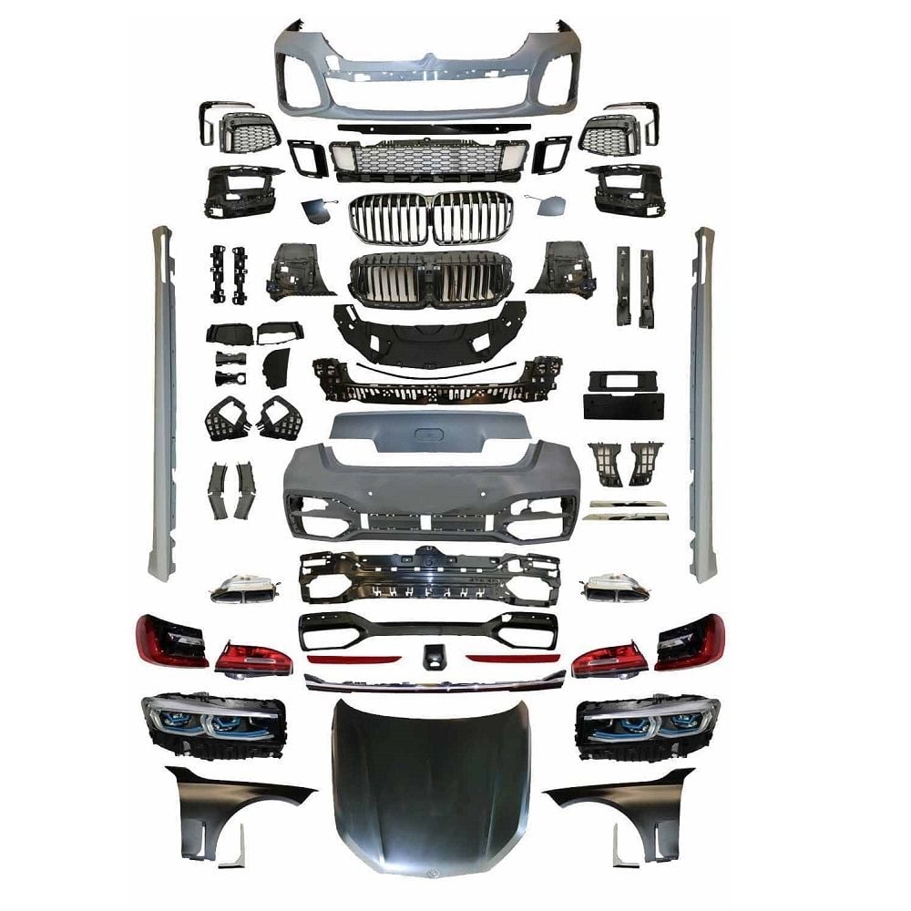 Bmw g11 g12 lci dönüşüm m body kit seti 2016+ 7 serisi