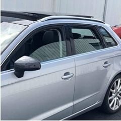 Audi a3 tavan çıtası mat krom tavan kenar rayı 2013+ 8v