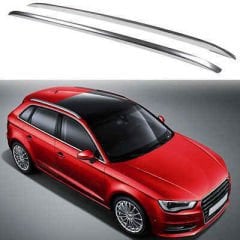 Audi a3 tavan çıtası mat krom tavan kenar rayı 2013+ 8v