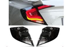 Honda civic fc5 stop lambası ledli omurga model siyah 2016 / 2023