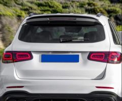 Mercedes glc x243 bagaj üstü spoiler pianoblack