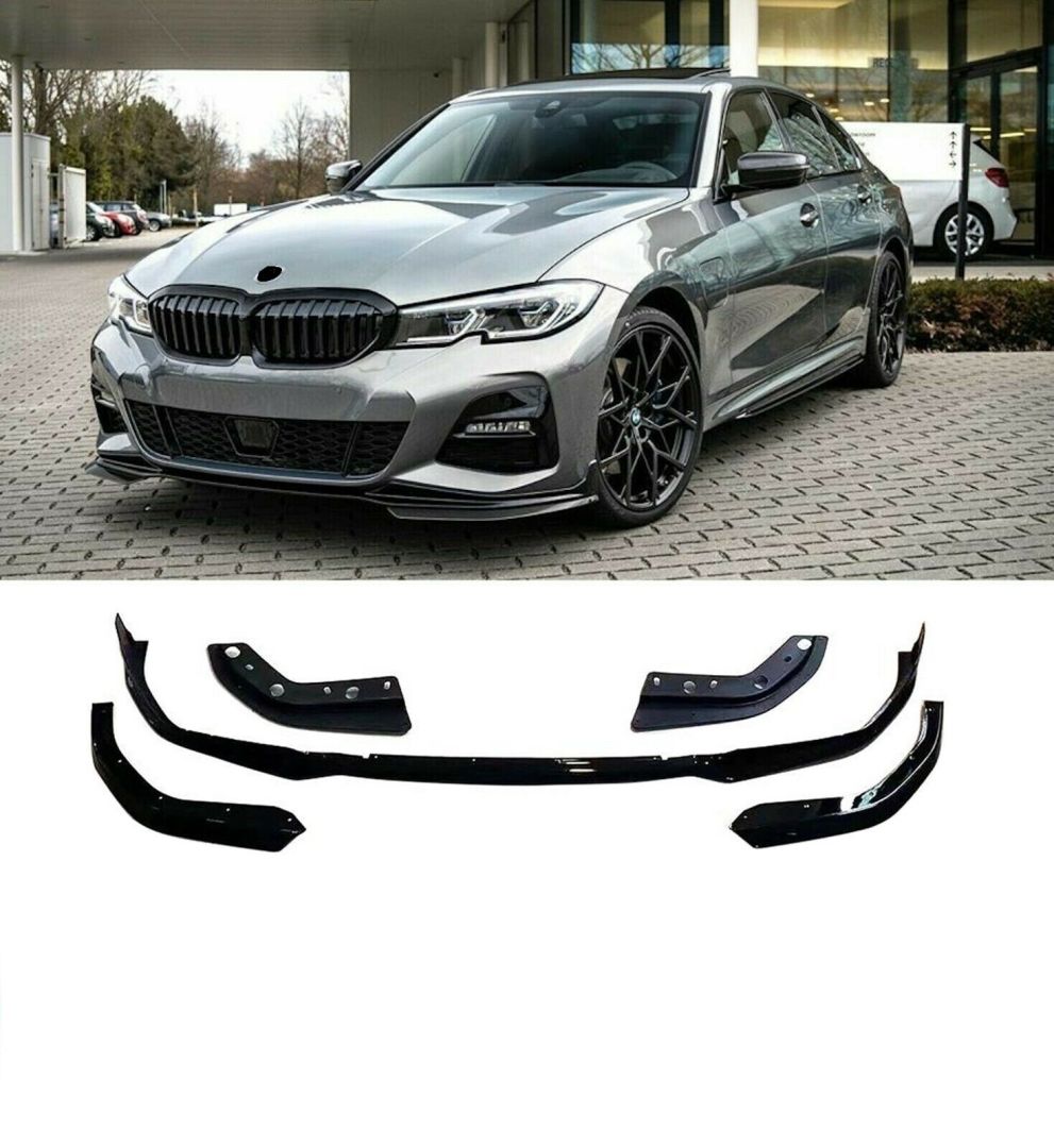 Bmw g20 ön tampon altı lip m sport piano black 2019+