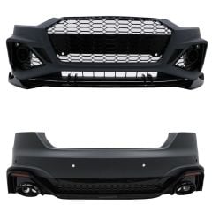 Audi a5 rs5 b9 body kit tampon seti ön arka b9,5 görünüm 2019+