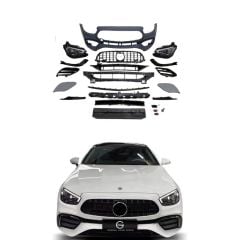 Mercedes c238 makyajlı ön tampon ve far  dönüşüm seti 2016 / 2021