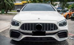 Mercedes c238 makyajlı ön tampon ve far  dönüşüm seti 2016 / 2021