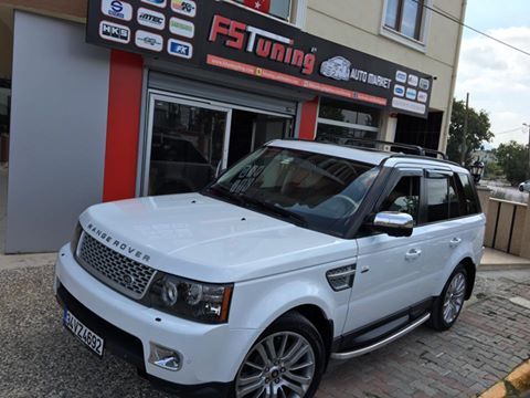 Range rover sport port bagaj tavan çıtası ve ara atkı siyah 2006-