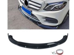 Mercedes w 213 e serisi uyumlu brabus ön lip piano black 2016-19