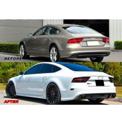 Audi a7 rs7 body kit dönüşüm kiti facelift makyajlı görünüm 2011 / 2015