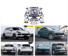 Porshce cayenne 9y0 turbo body kit 2020 yükseltme kiti 2018+