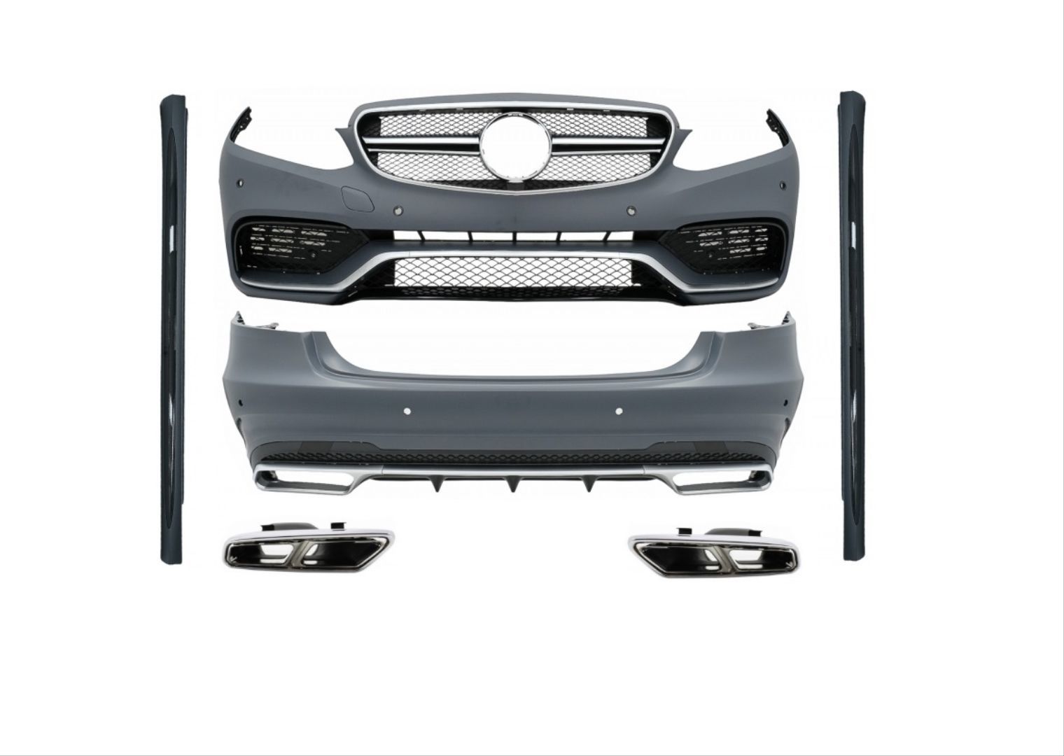 Mercedes w212 e63 body kit tampon seti 2013 / 2015